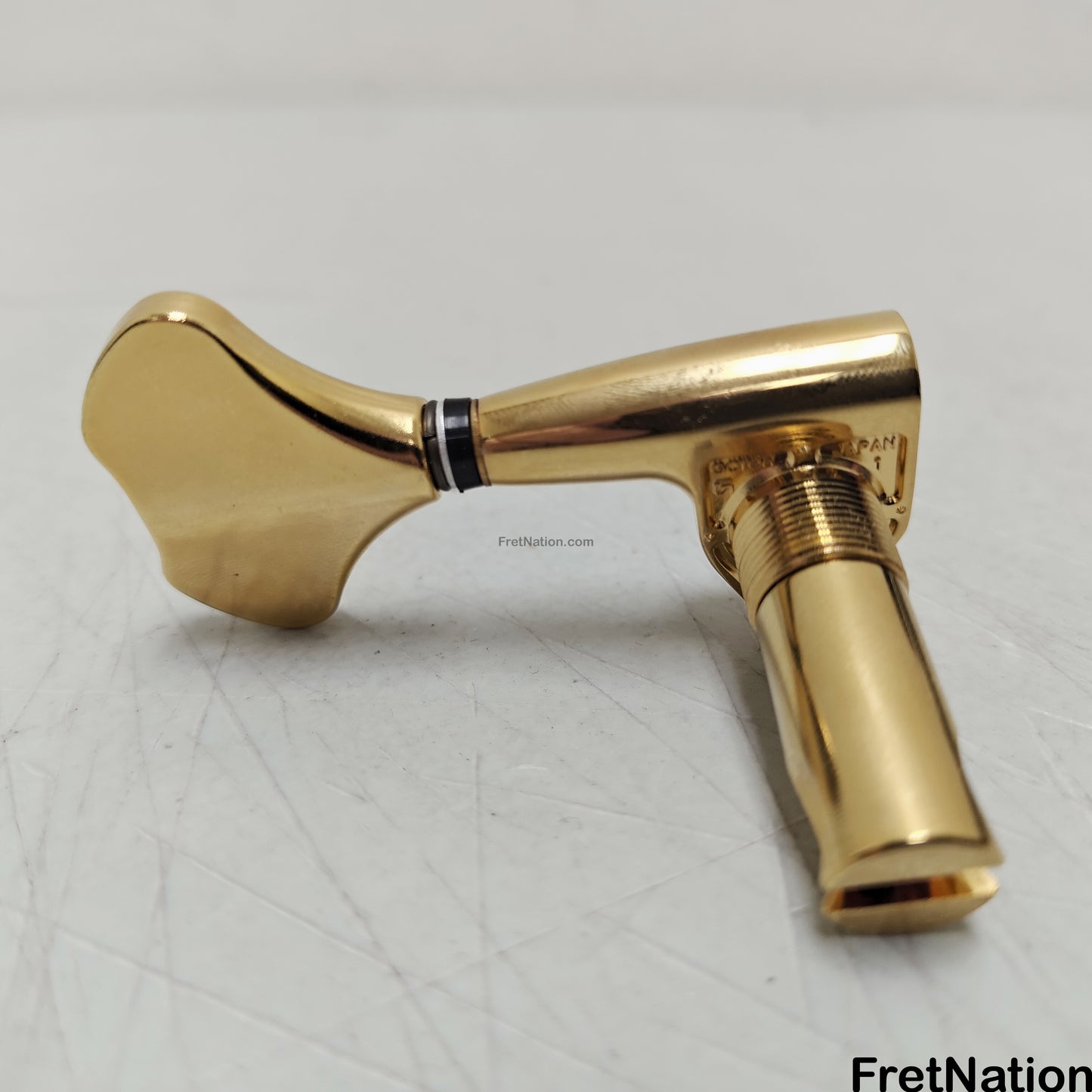 Fret Nation GOTOH Res-O-Lite GB350 GOLD Tuning Machine - Bass Side - OLD BUTTON