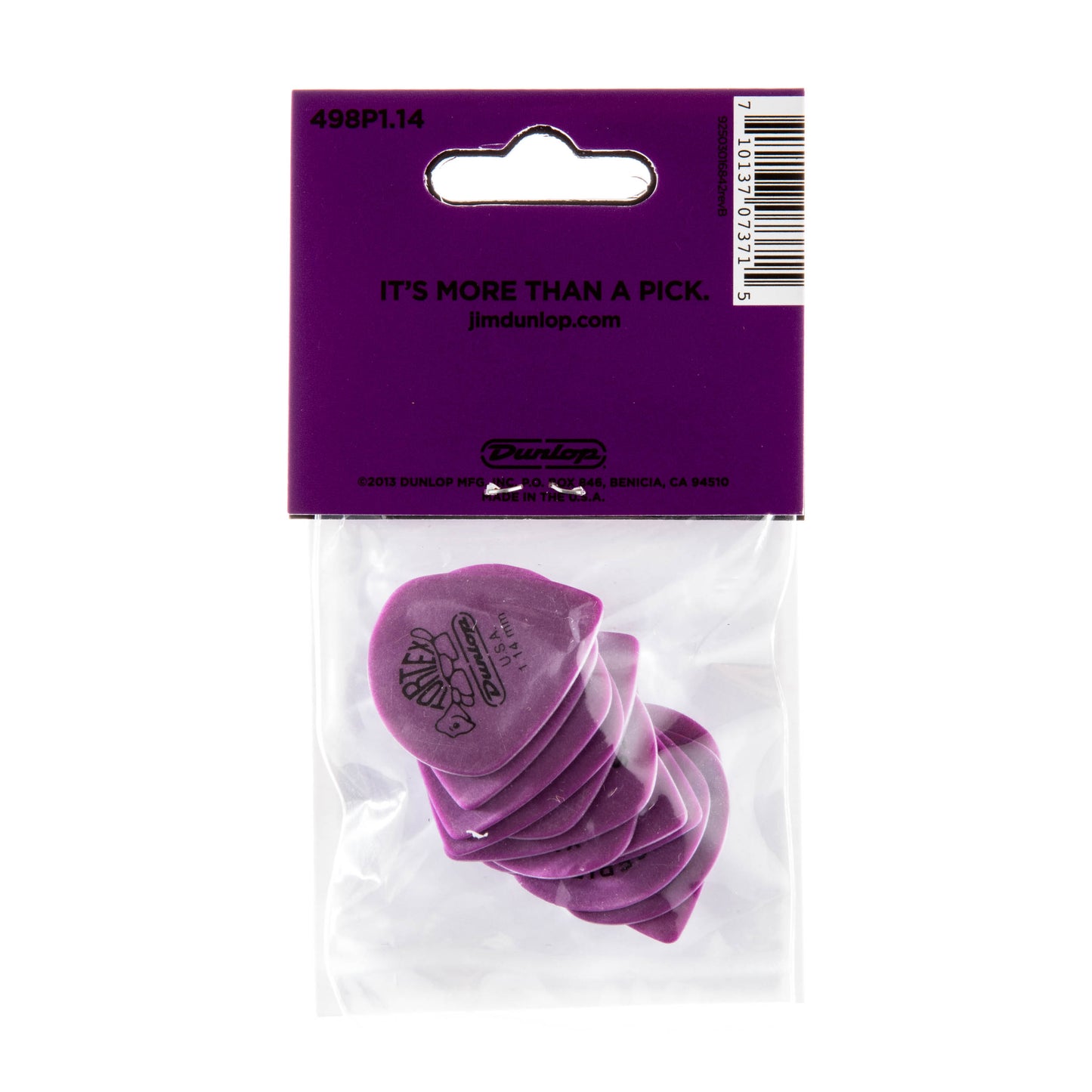 Jim Dunlop DUNLOP TORTEX 1.14mm JAZZ III XL GUITAR PICK PLAYER'S PACK 12-PACK - 498P114