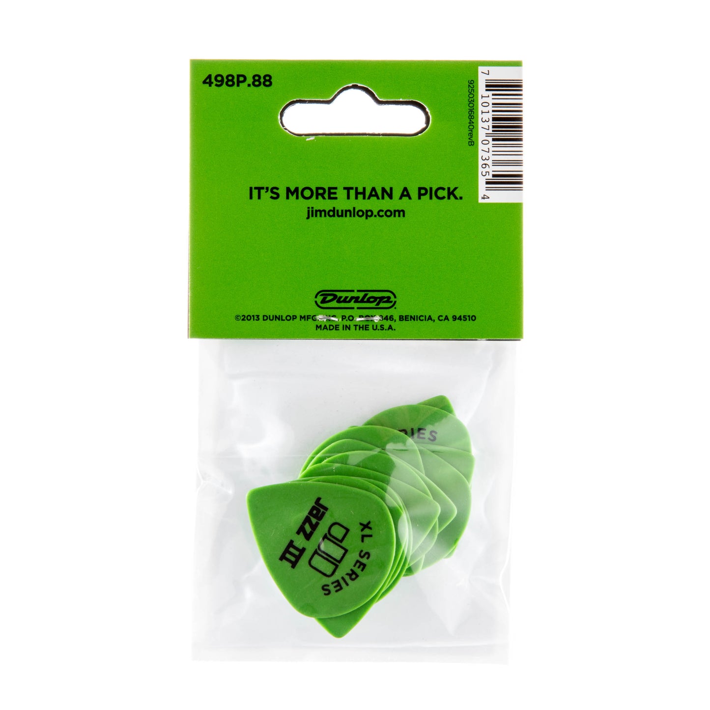 Jim Dunlop DUNLOP TORTEX .88mm JAZZ III XL GUITAR PICK PLAYER'S PACK 12-PACK - 498P088