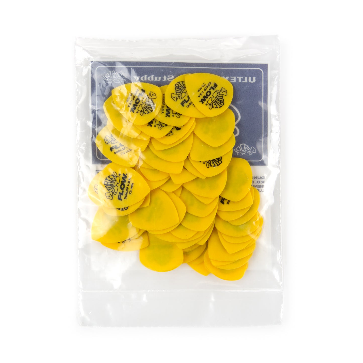 Jim Dunlop DUNLOP TORTEX .73mm FLOW GUITAR PICK REFILL BAG 72-PACK - 558R073