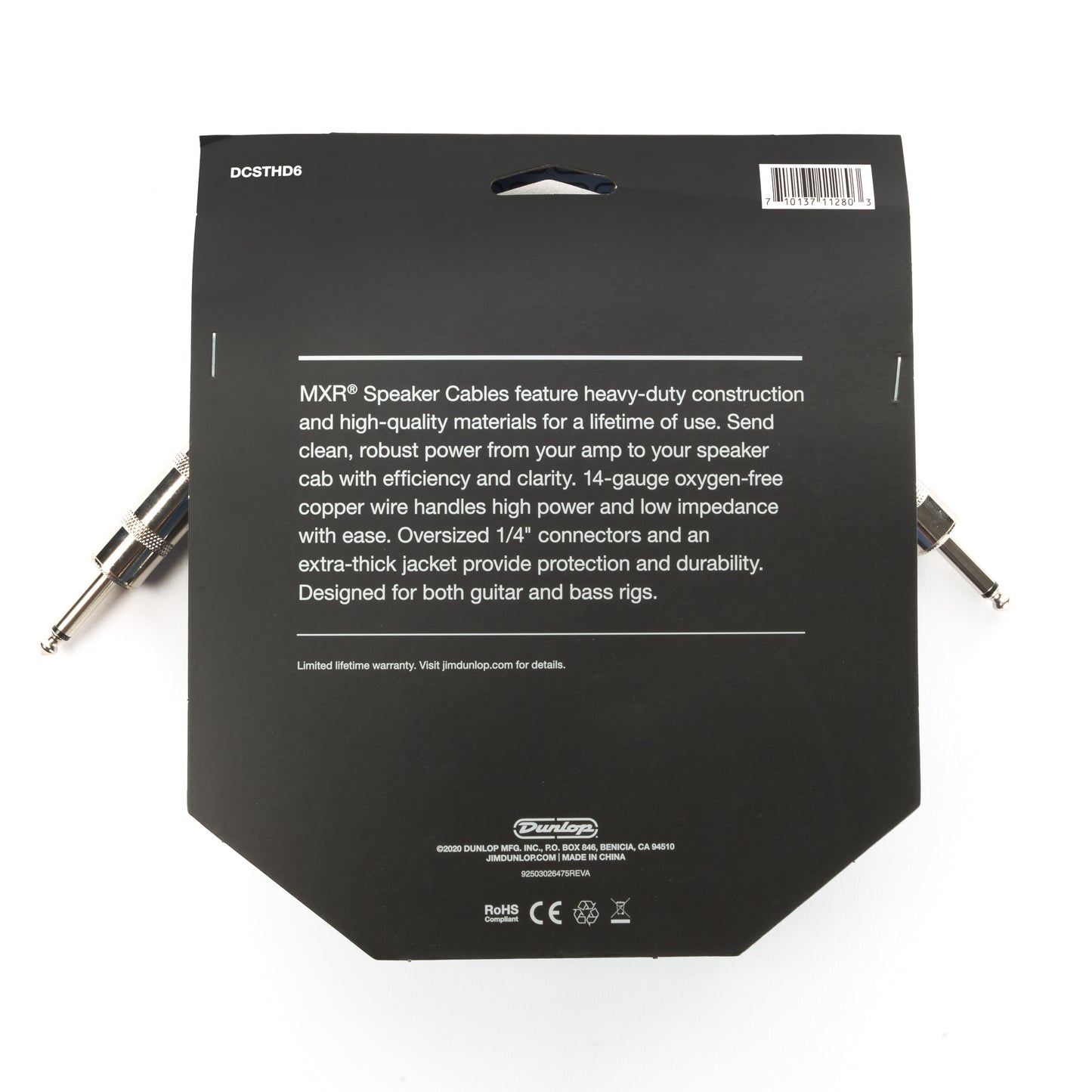 MXR MXR HD SPEAKER CABLE - 06 FOOT - DCSTHD6