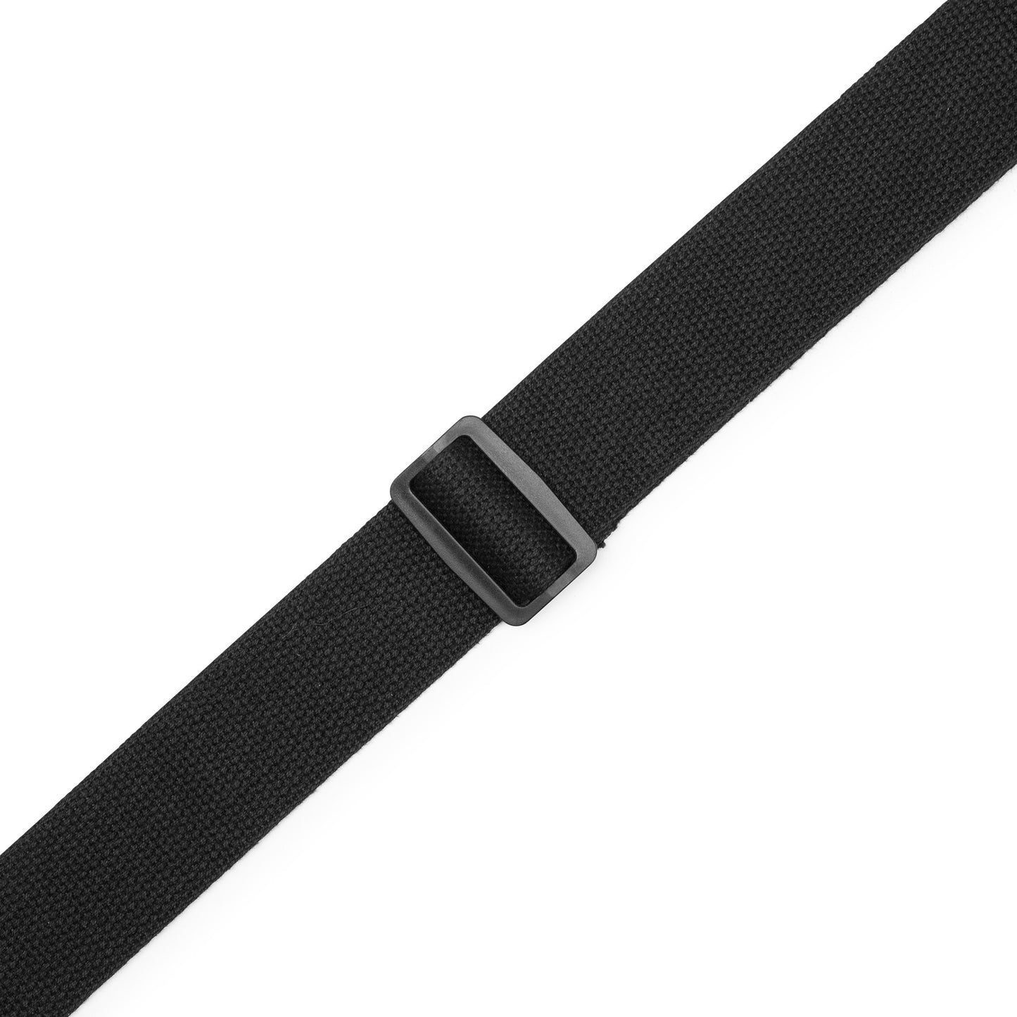 Levy's Leathers Levy's Cotton Pick Holder 2" Guitar Strap - MC2PH-BLK