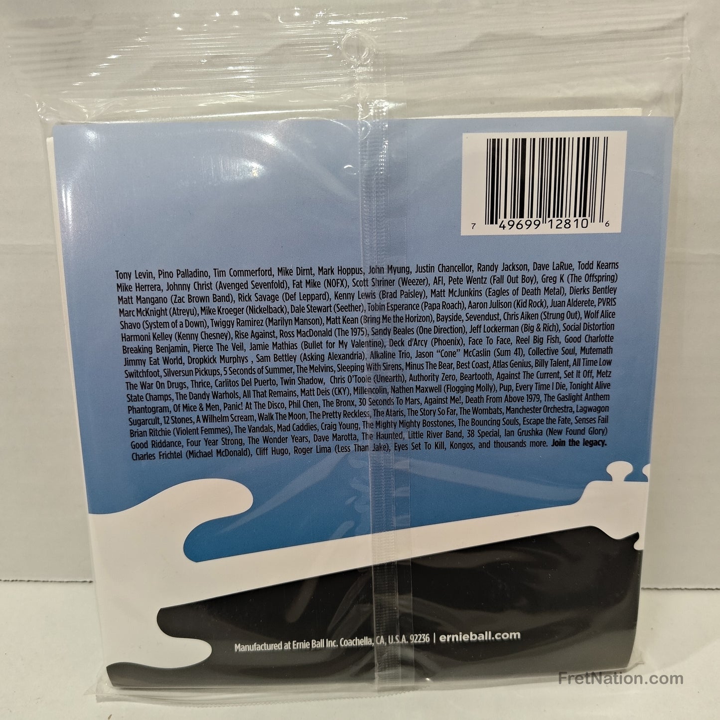 Fret Nation Ernie Ball Group Flatwound Bass Strings 5-String Set 45-130 - NEW OLD STOCK