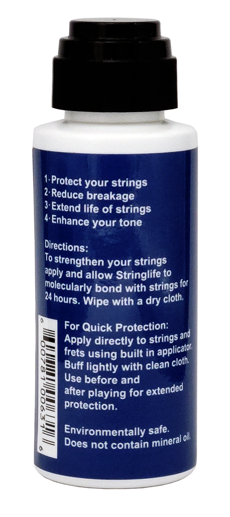 DR Strings DR STRINGLIFE String Cleaner and Protector 2oz. Stringlife