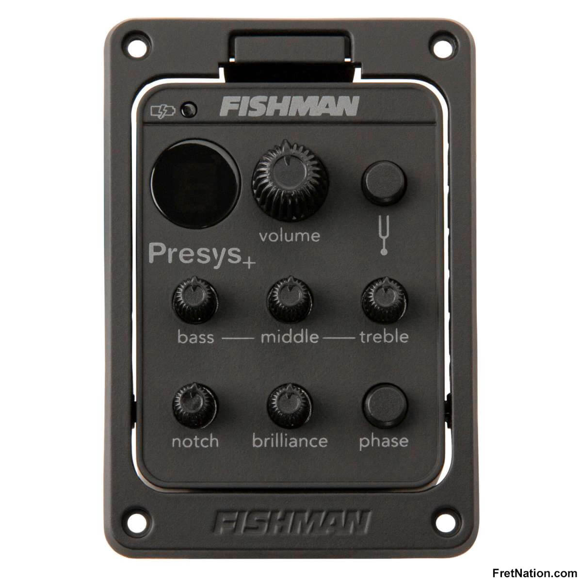 Warwick Warwick Parts - Fishman Presys Preamp Sonicore Piezo Pickup, 4 & 5-String - SP W 60804