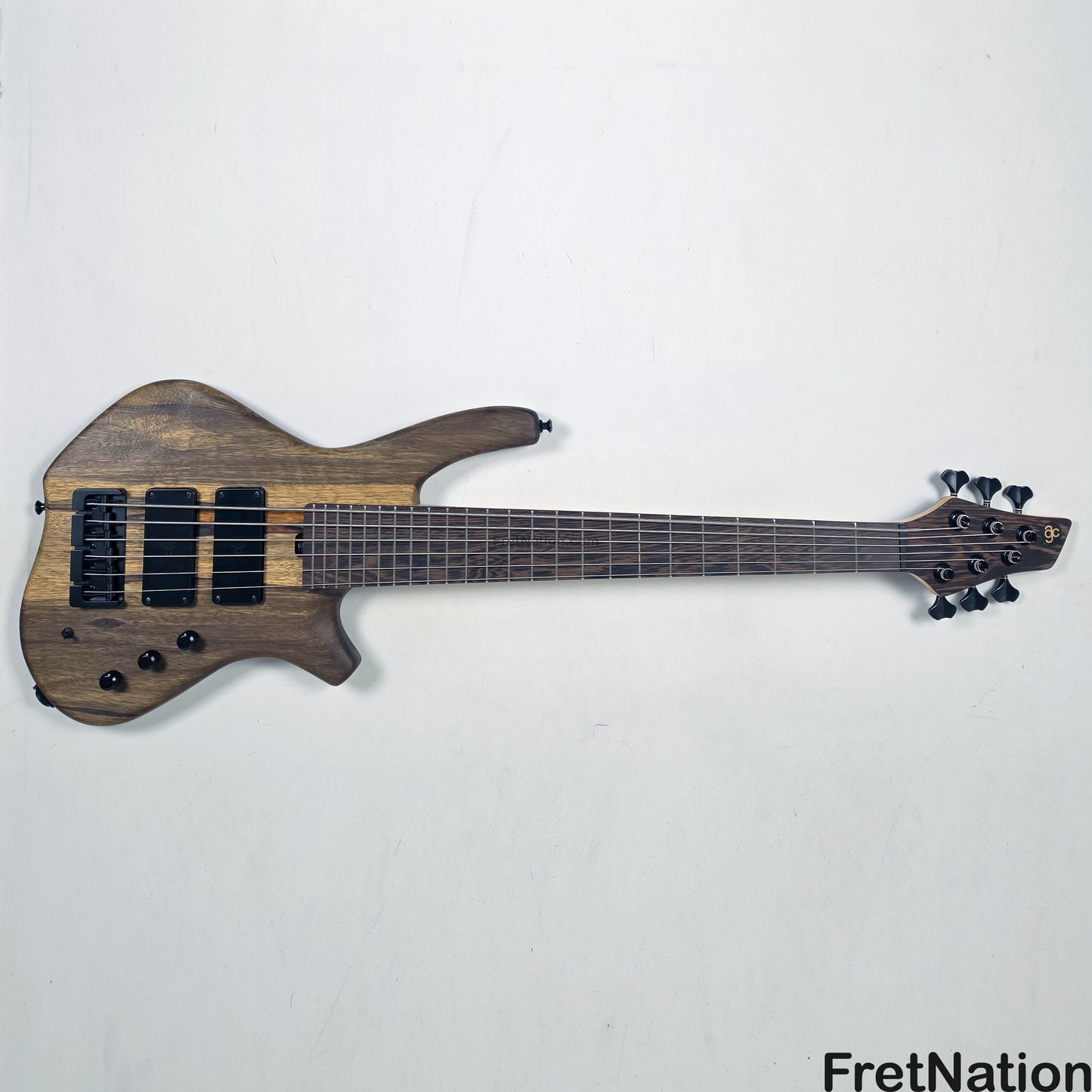 AC Guitars AC Guitars RSK 6/32 6-String Bass 32" Scale Black Limba 9.62lbs
