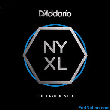 D'Addario D'Addario NYXL High Carbon Plain Steel Single Guitar String .020p NYS020
