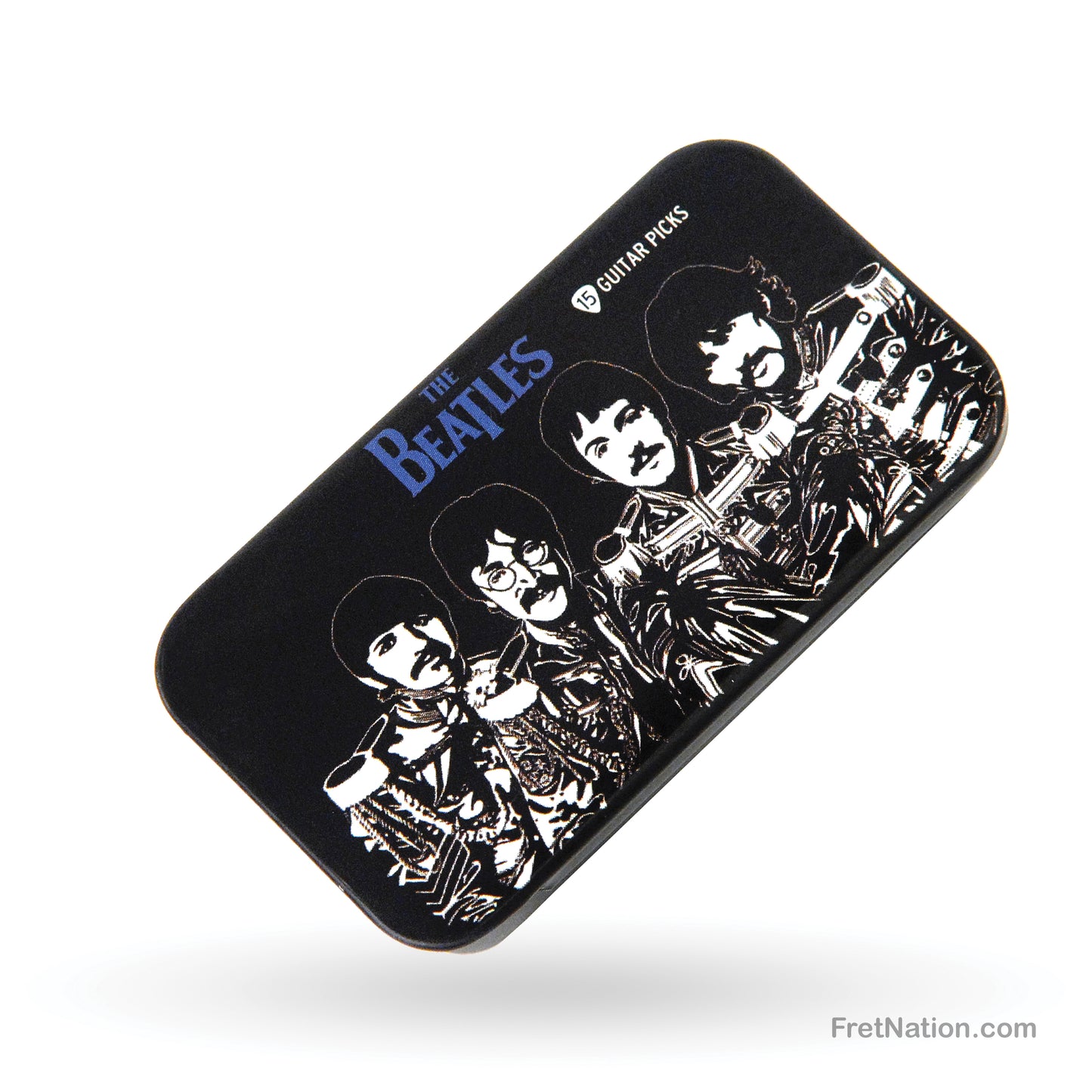 D'Addario D'Addario The Beatles Signature Guitar Pick Sgt. Peppers Tins 15-pack Medium - 1CAB4-15BT3