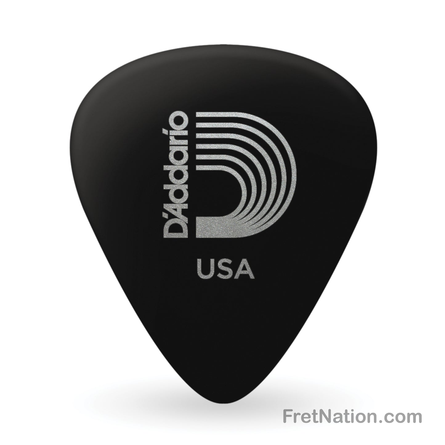 D'Addario D'Addario Black Celluloid Guitar Picks, 10 pack, Medium - 1CBK4-10