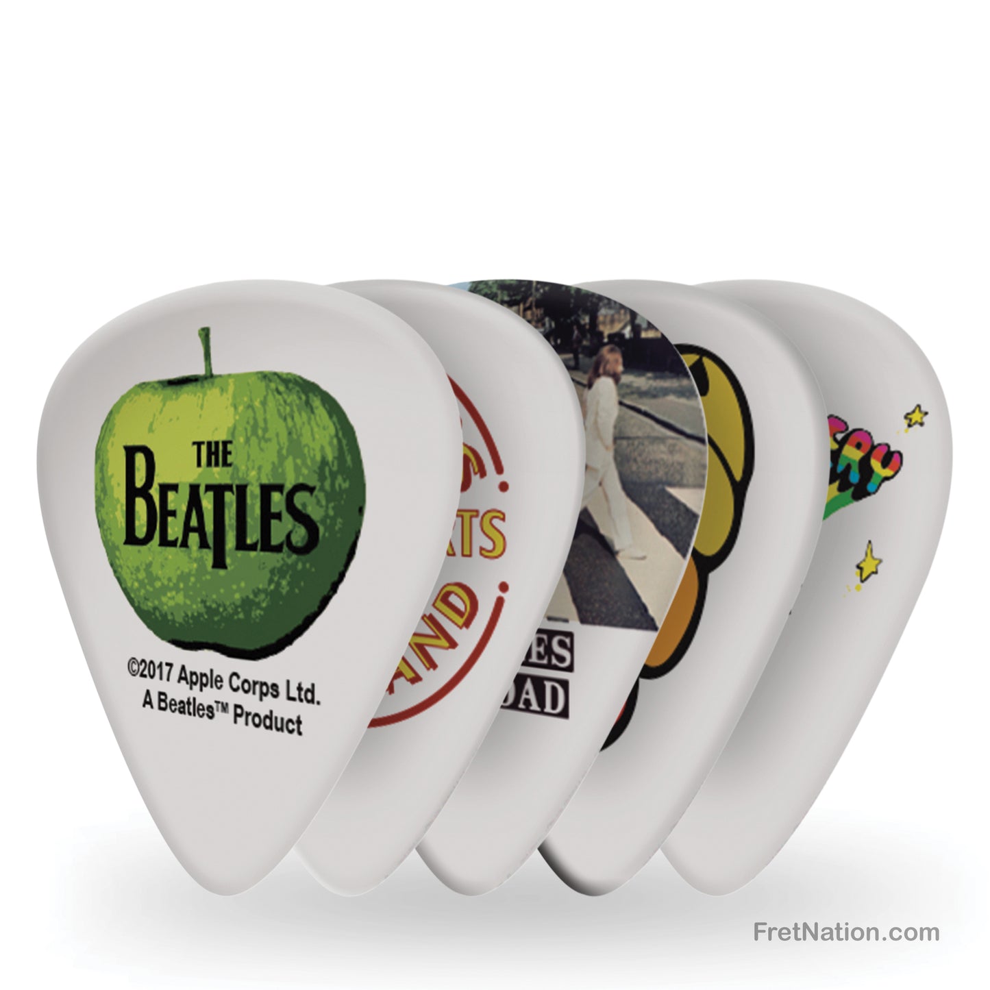 D'Addario D'Addario The Beatles Classic Albums Guitar Picks 10-pack Heavy - 1CWH6-10B3