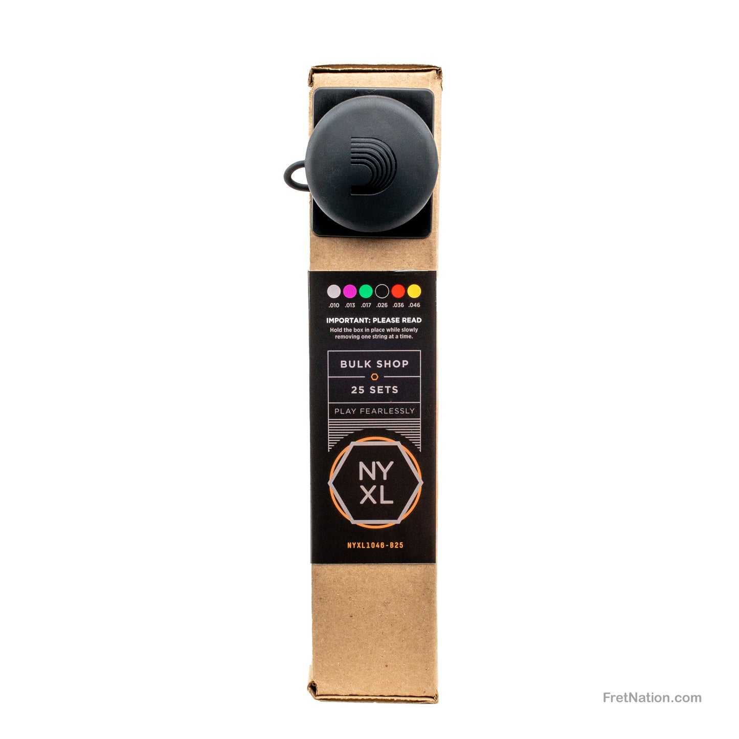 D'Addario D'Addario NYXL Electric Guitar String Bulk 25-Pack - 6-String 10-46 Light NYXL1046-B25