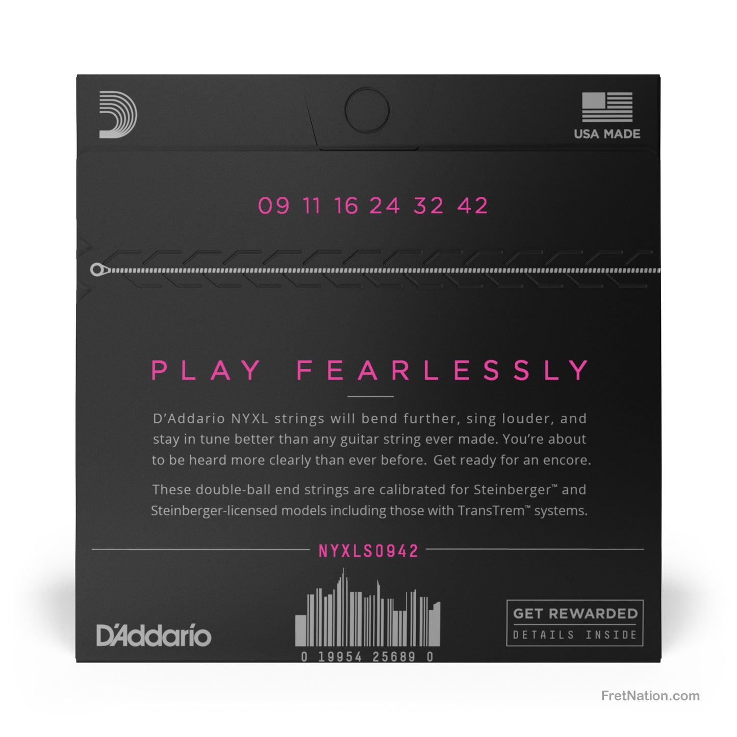 D'Addario D'Addario NYXL Electric Guitar String Set - Double Ball End 6-String 09-42 Super Light NYXLS0942