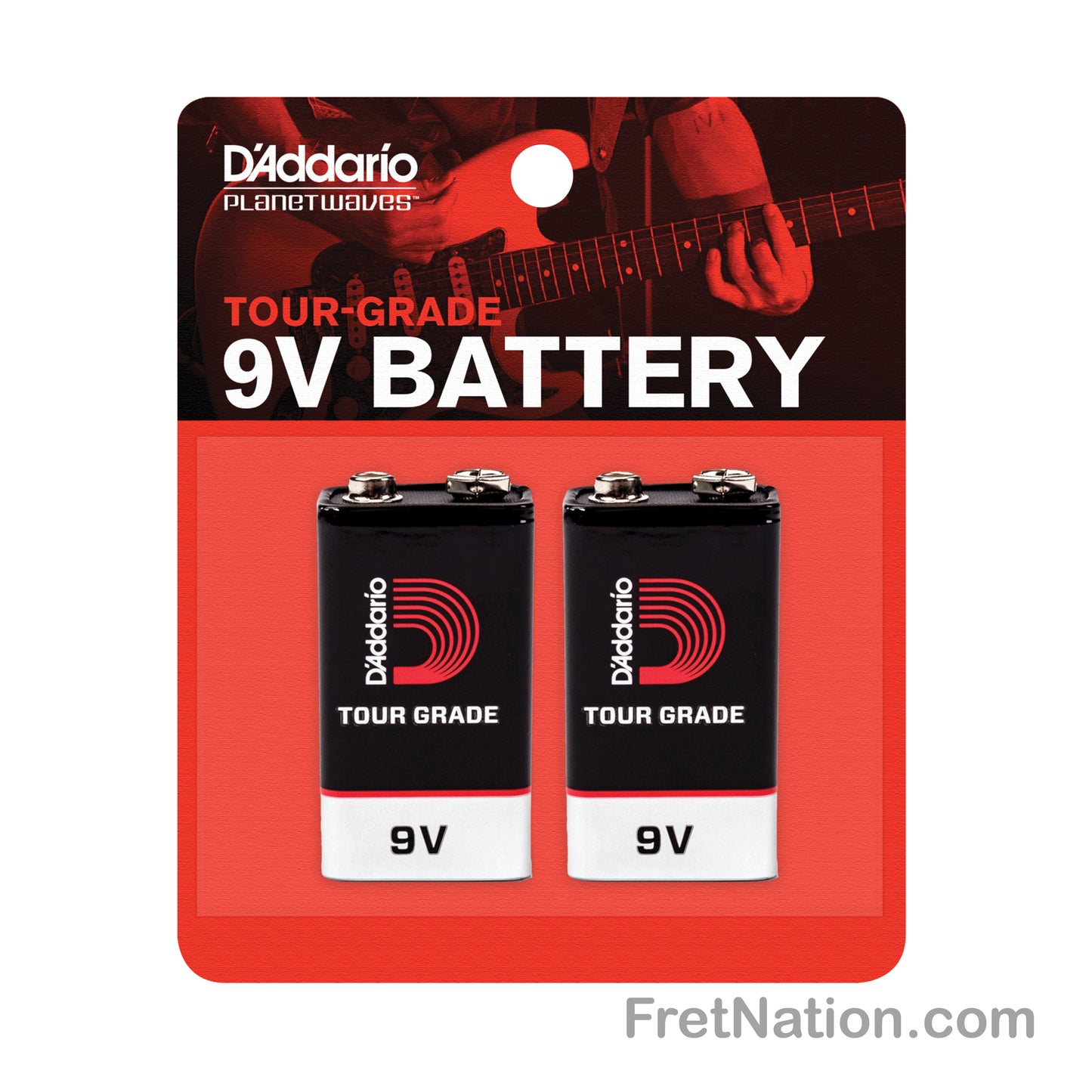 D'Addario D'Addario Tour-Grade 9v Battery Packs - PW-9V-02