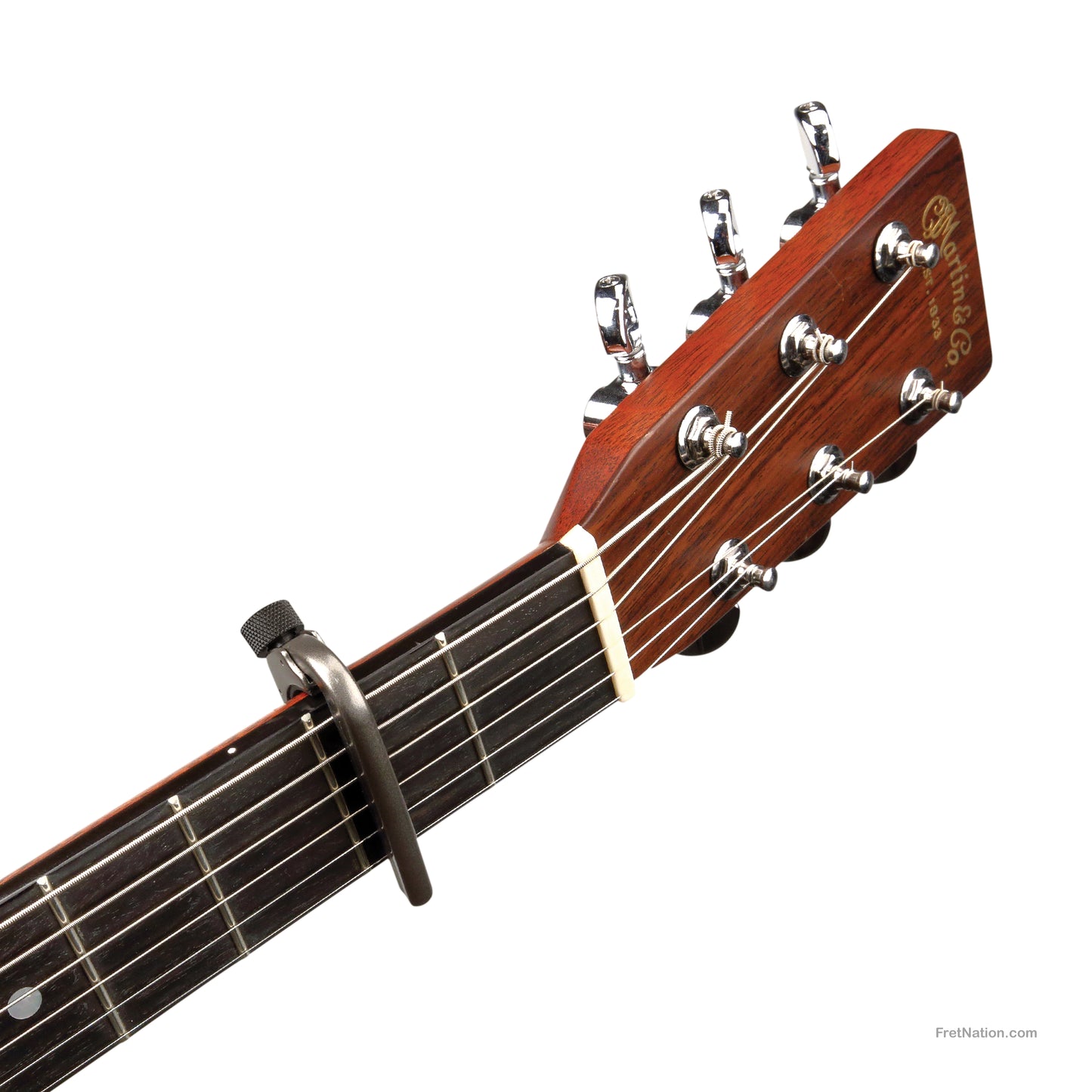 D'Addario D'Addario Pro Capo Acoustic Guitar and Electric Guitar - PW-CP-02 Black