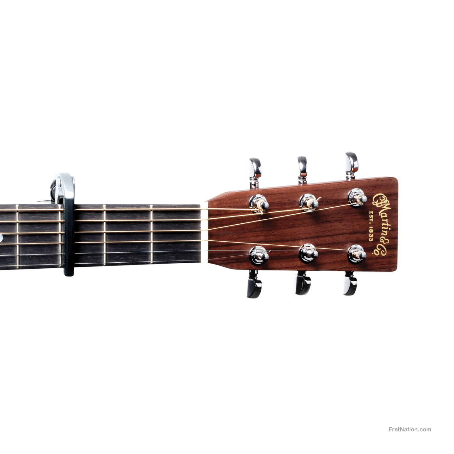 D'Addario D'Addario Tri-Action Capo Acoustic Guitar Electric Guitar - PW-CP-09S Silver