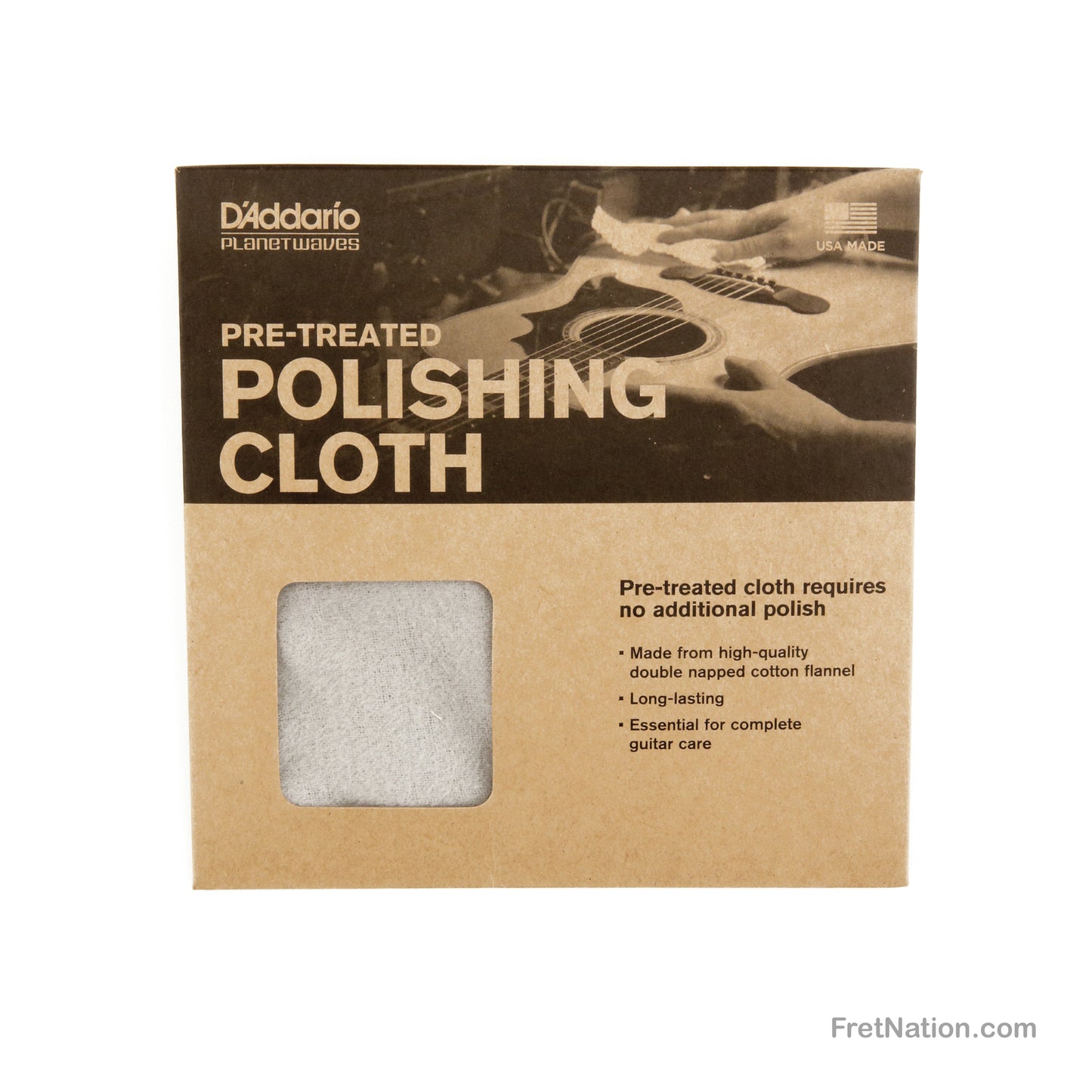 D'Addario D'Addario Pre-Treated Polish Cloth - PWPC1