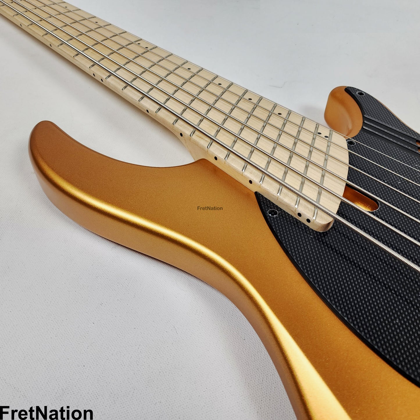 Dingwall Dingwall NG2 6-String Matte Gold Metallic Electric Bass w/ Bag 9.34lbs 14456