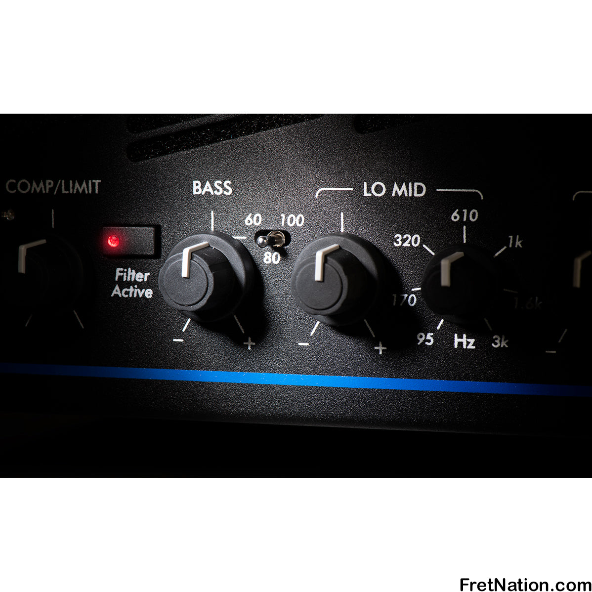 EBS Sweden EBS 802 Solid-State Linear Bass Amplifier 750-Watt - EB-802