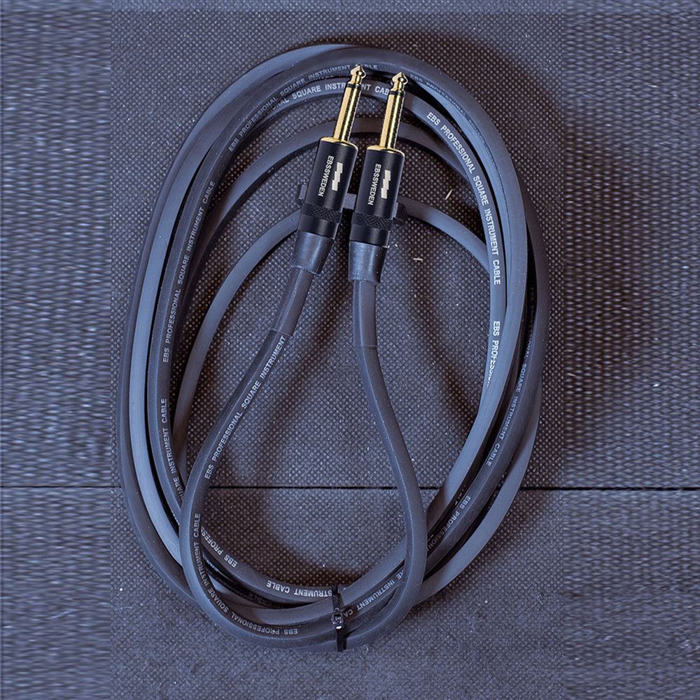 EBS Regular Square Cable 12.5' Straight-Straight Instrument Cable - EB-RSS38