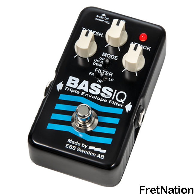 EBS Sweden EBS Blue Label BassIQ Triple Envelope Filter Pedal - EB-IQ-BL