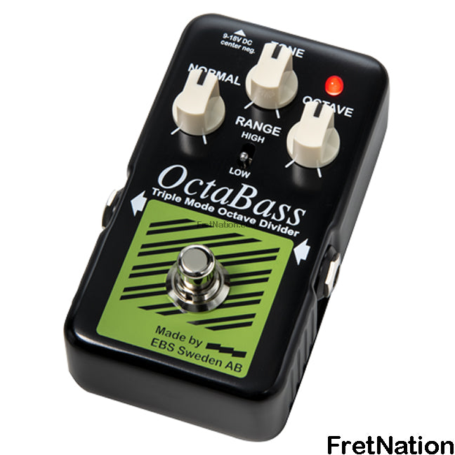 EBS Sweden EBS Blue Label OctaBass Analog Octave Pedal - EB-OC-BL