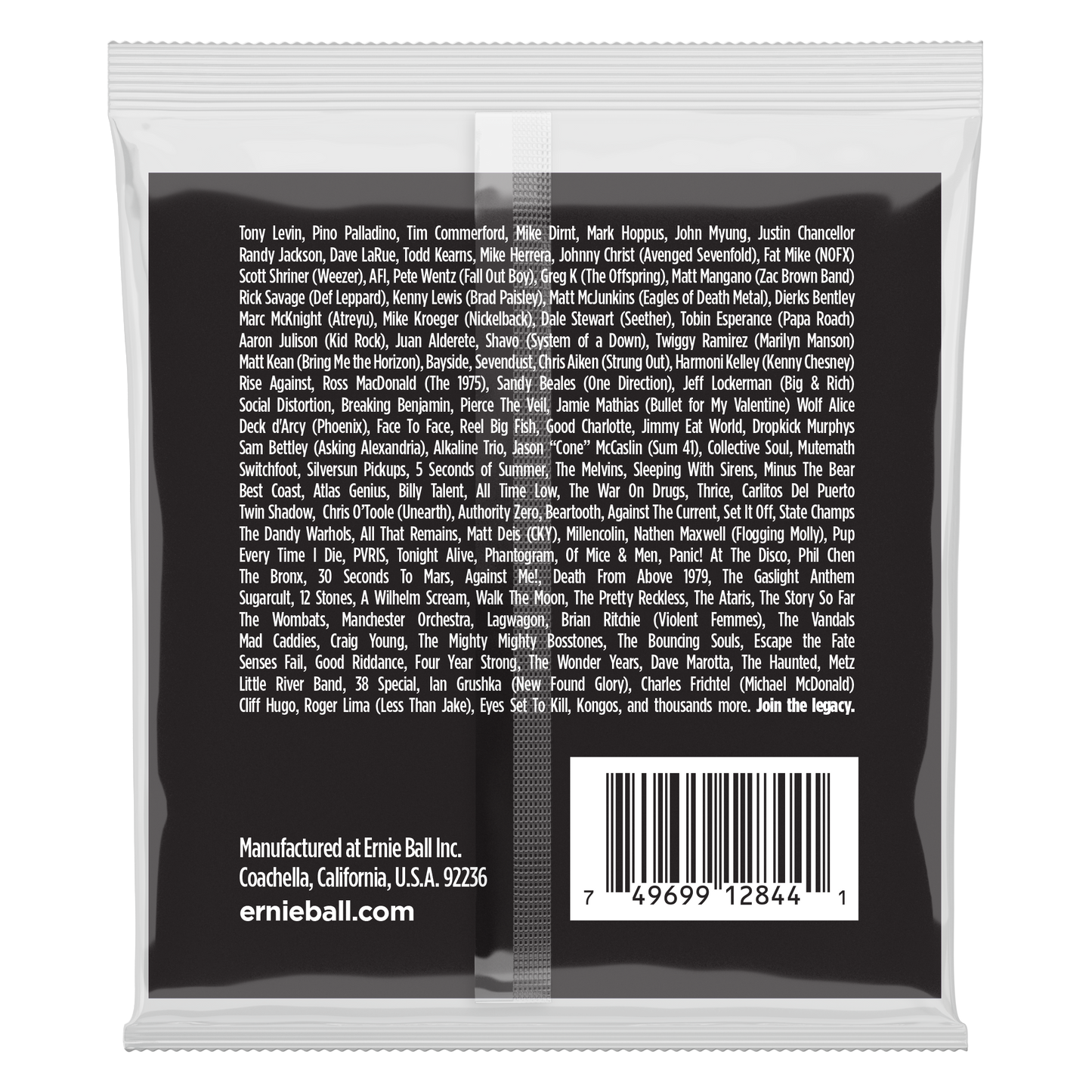 Ernie Ball Ernie Ball Slinky Stainless Steel Wound Bass Strings Long Scale - 4-String 45-100 Super Slinky 2844
