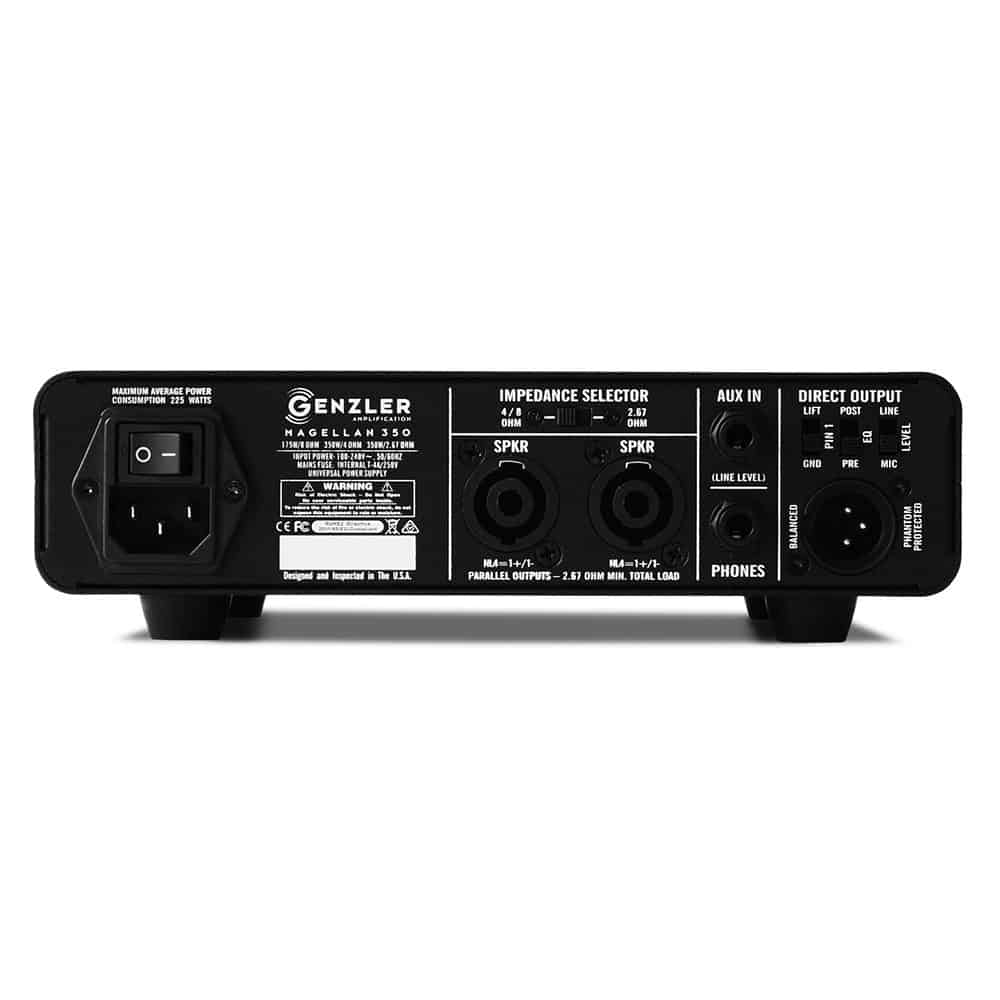 Genzler Amplification Genzler Magellan 350 Lightweight 350W Bass Amp Head - MG-350