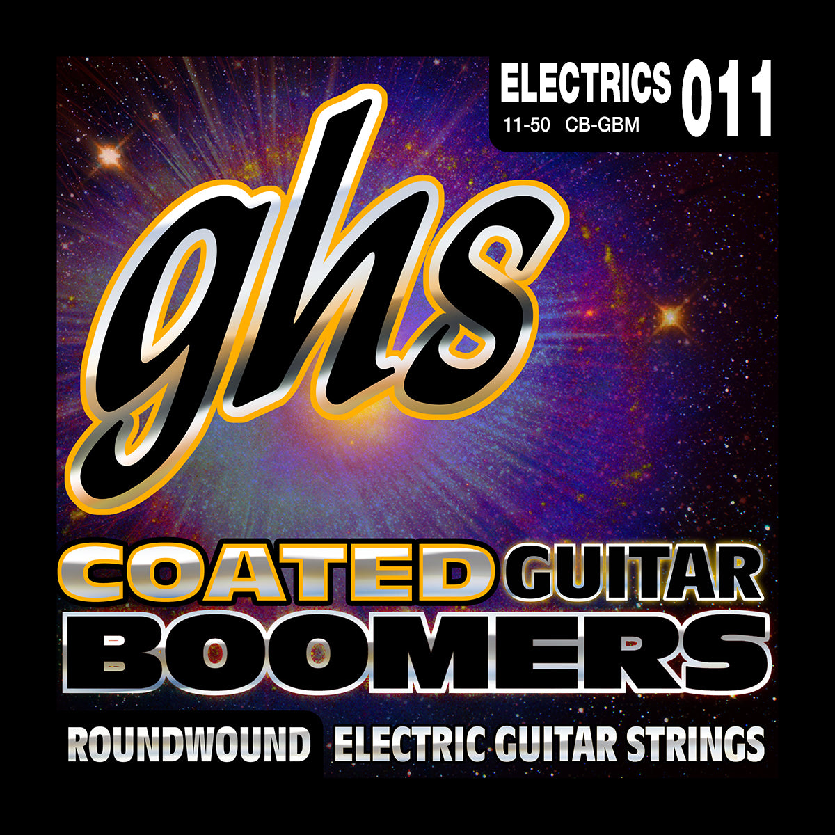 GHS Strings GHS Coated Boomers Electric Guitar String Set - 11-50 Medium CB-GBM