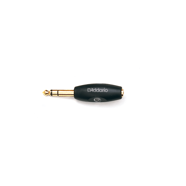 D'Addario D'Addario 1/4" Male Stereo to 1/8" Female Stereo Adaptor - PW-P047E