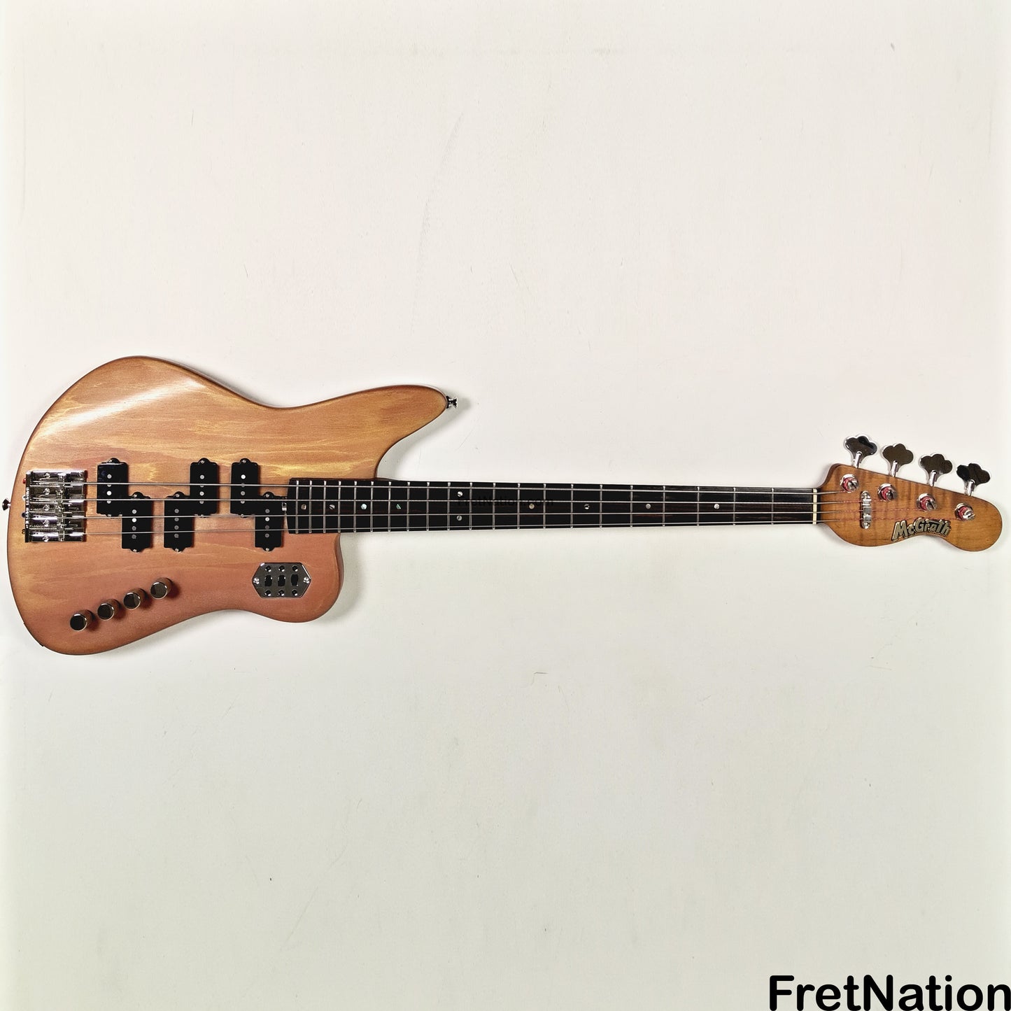 McGrath Guitars McGrath Rebel 4-String Bass - Copper Penny NAMM 2026