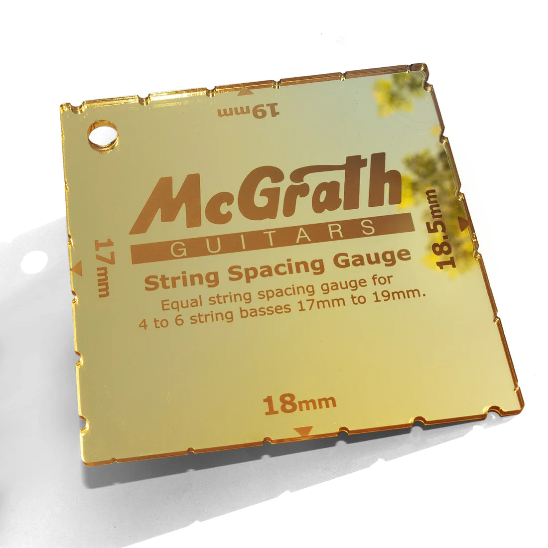 McGrath Guitars McGrath Guitars Bass String Spacing Gauge 4, 5, 6-String Basses 17mm to 19mm - SSG