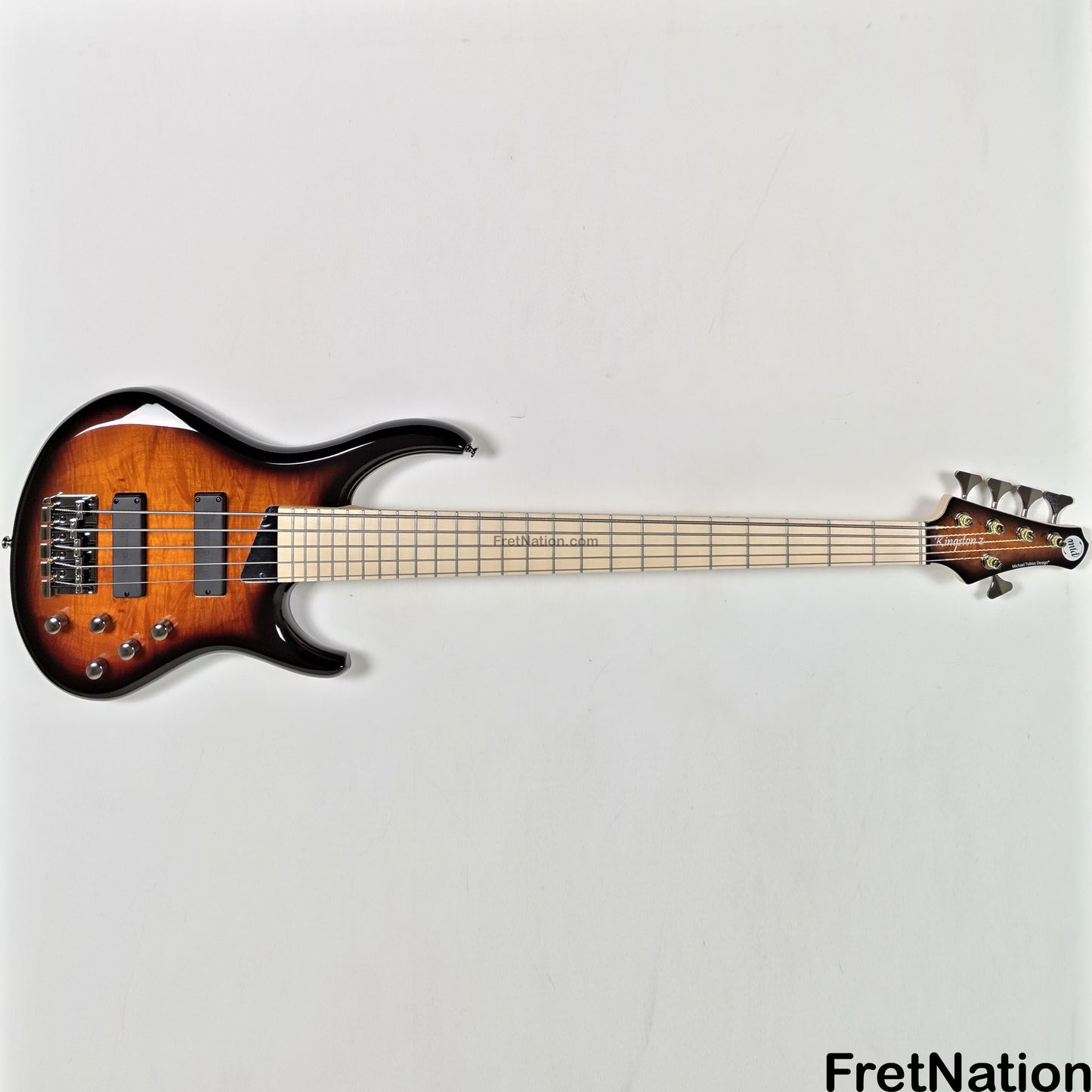 MTD MTD Kingston Z5 5-String Bass w/ Barolini Upgrade Sunburst Gloss - 8.48lbs SN: MTD24110028 B-Stock
