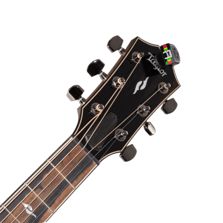 D'Addario D'Addario Micro Rechargeable Headstock Guitar Tuner - PW-CT-12RC Black