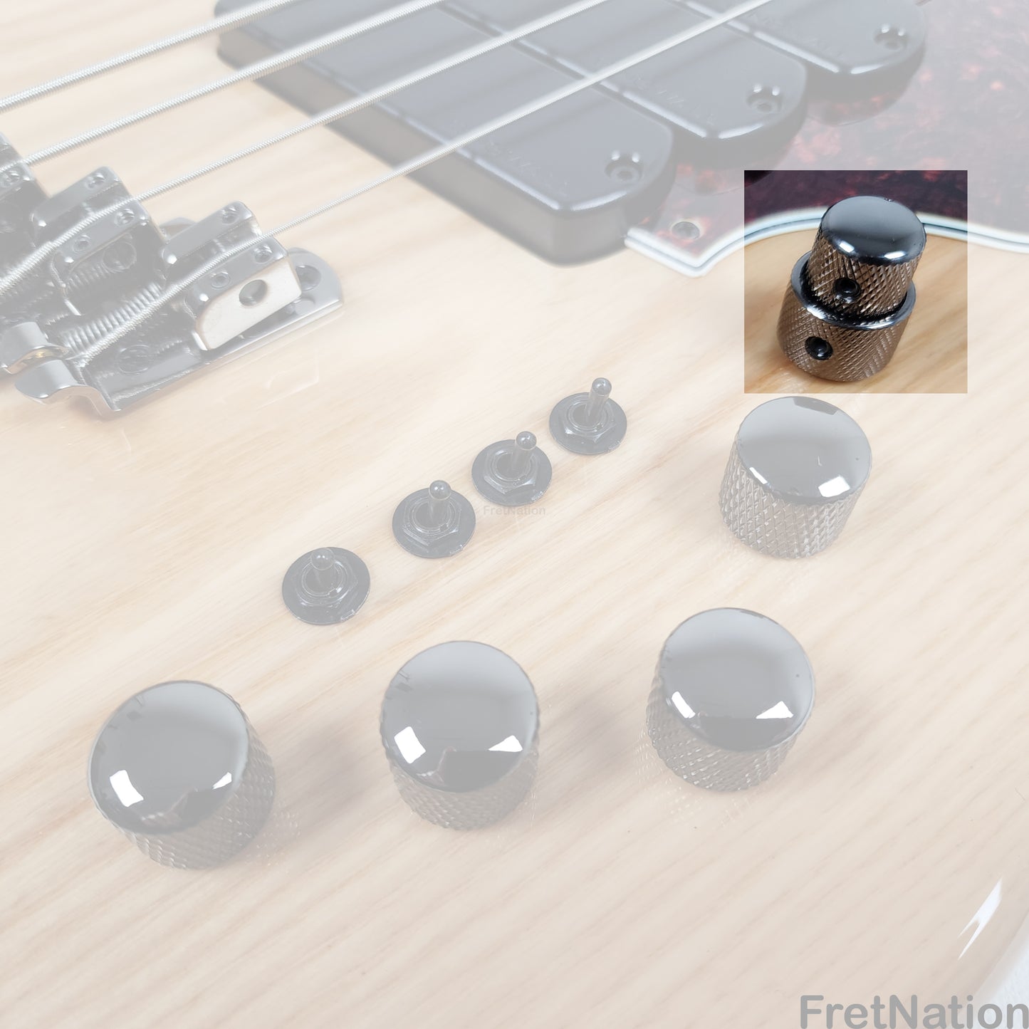 Fret Nation RBG Volume / Passive Tone Stack - w/ Knobs