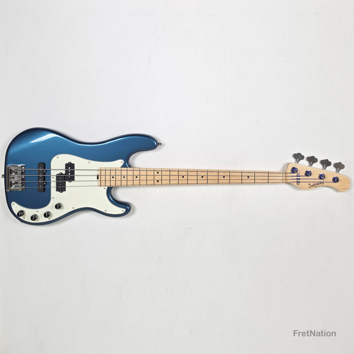 Sadowsky MetroLine Hybrid PJ 21-Fret 4-String Bass Dark Lake Placid Blue - 8.24lbs 2564-23