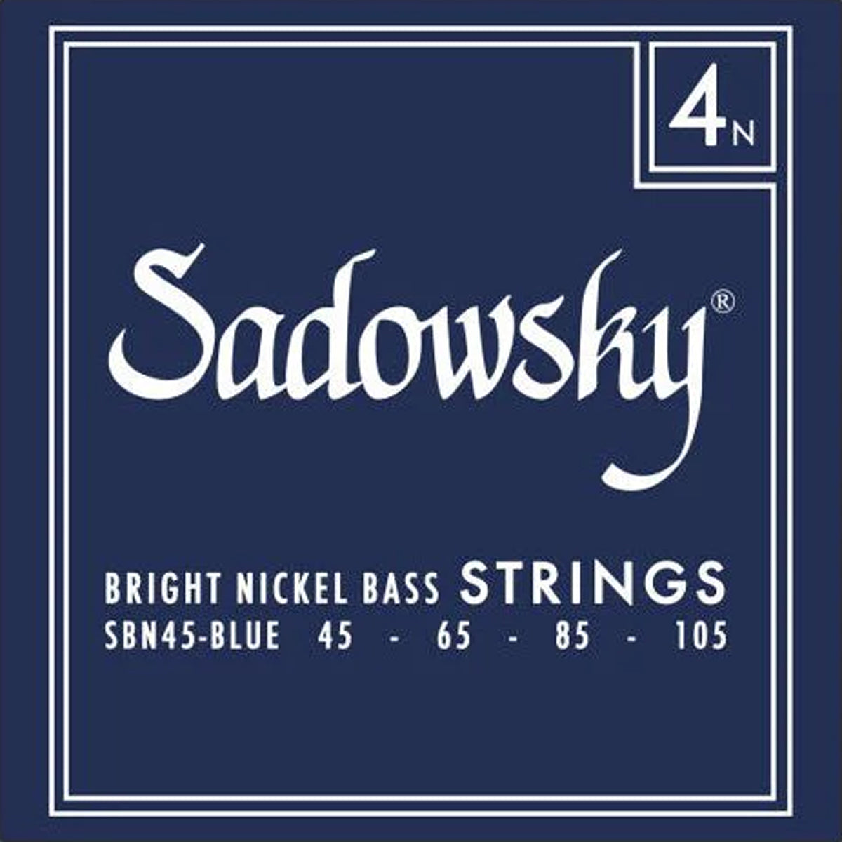 Sadowsky Sadowsky Blue Label Nickel Bass String Set Long Scale - 4-String 45-105 SBN45-BLU