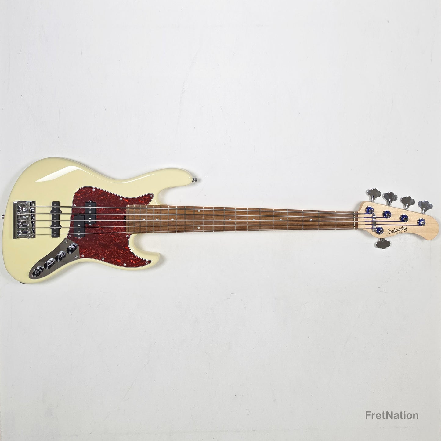 Sadowsky MetroLine Vintage PJ 21-Fret 5-String Bass - Olympic White 8.50lbs 4080-24 - SML21VP5 28 ALD FR