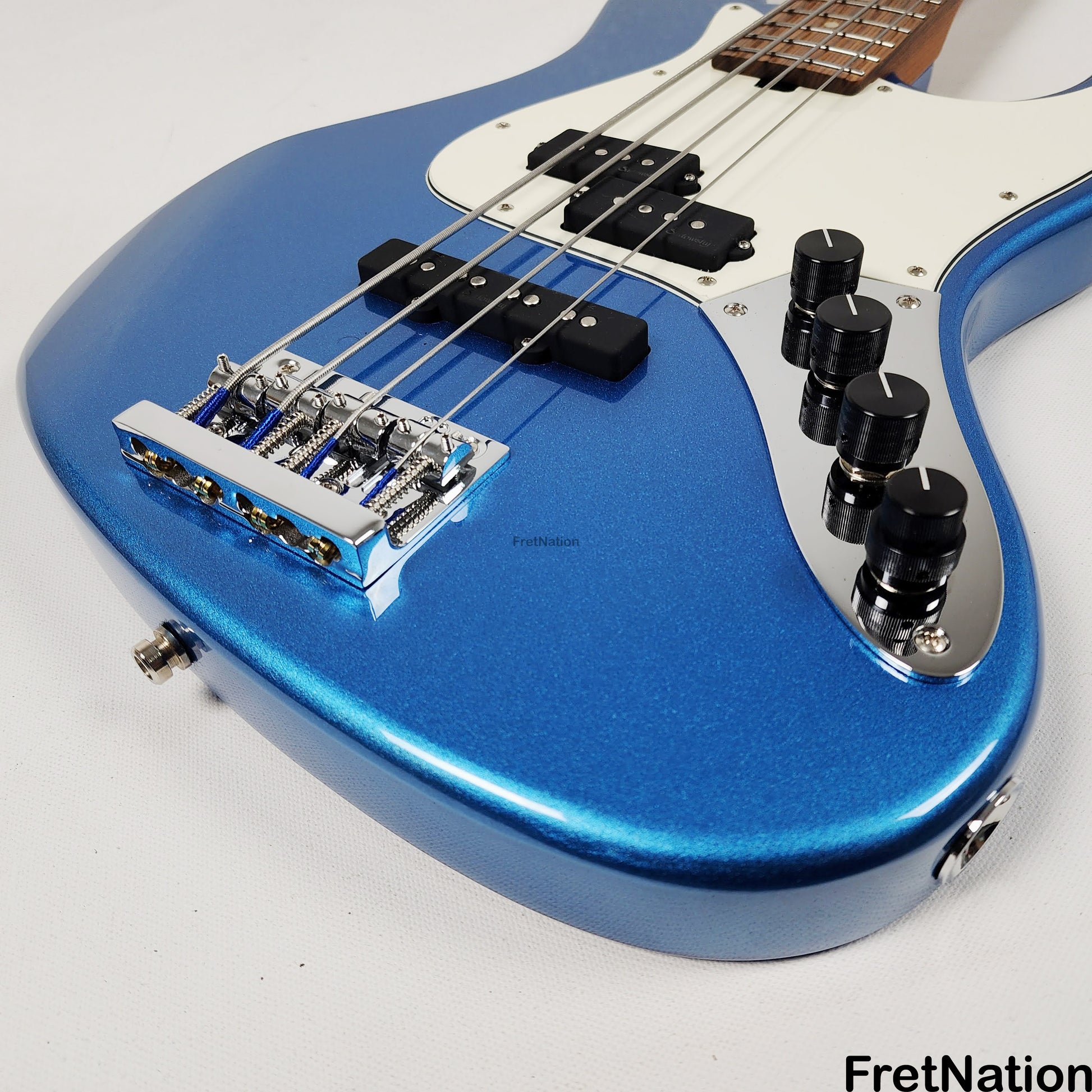 Sadowsky Sadowsky Super MetroExpress Hybrid PJ 4-String Bass - Ice Blue w/ Morado FB #1605-23 9.38lbs