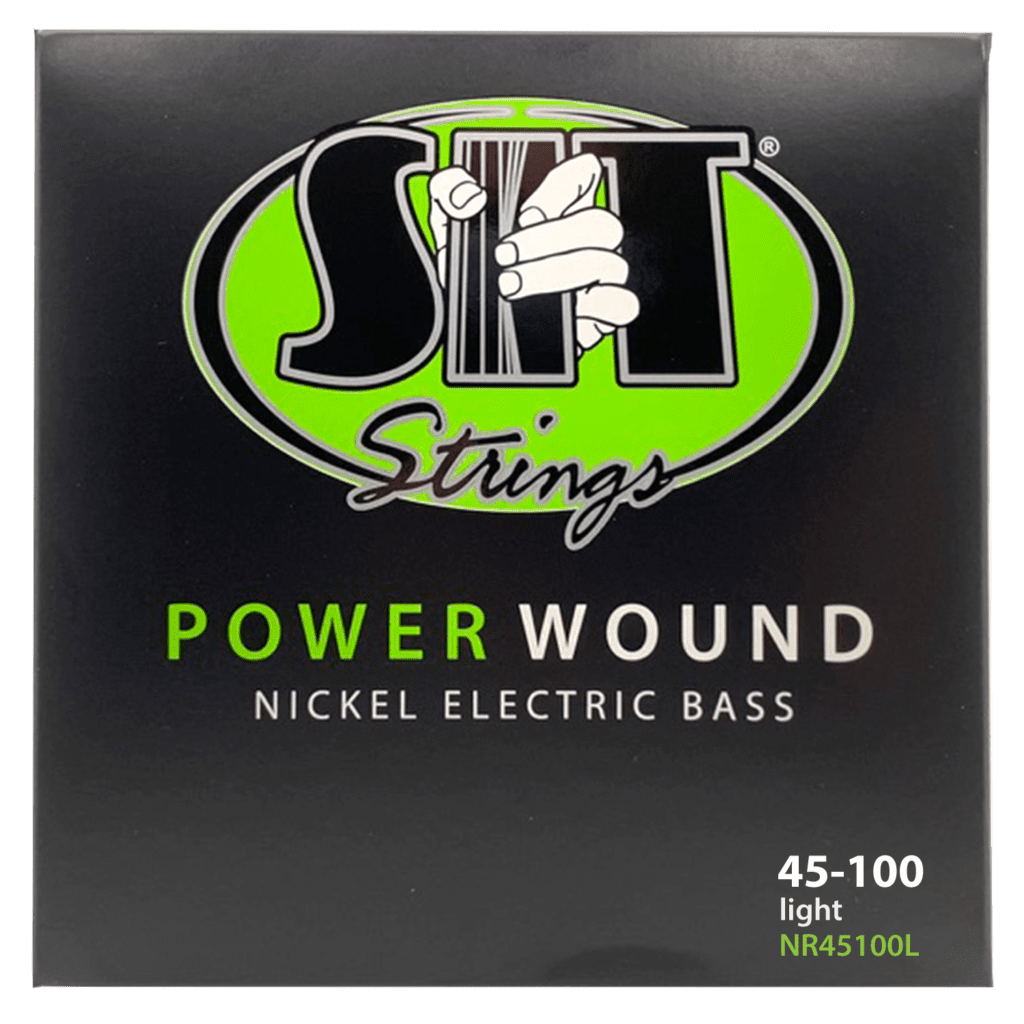 SIT Strings SIT Powerwound Nickel Bass String Long Scale Set - 4-String 45-100 NR45100L