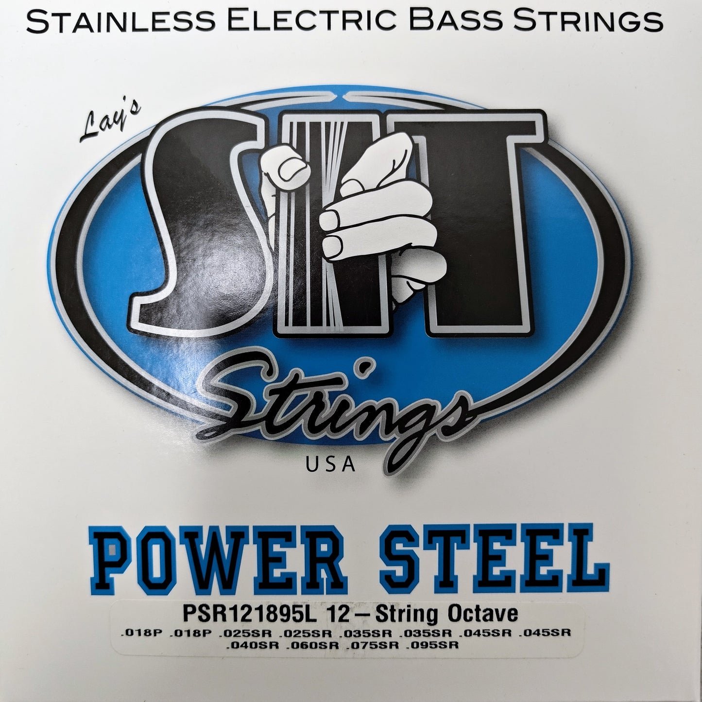 SIT Strings SIT Power Steel Stainless Bass String Long Scale Set - 12-String 18-95 PSR121895L