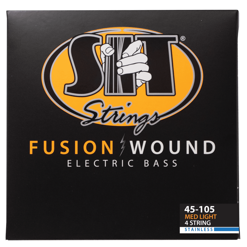 SIT Strings SIT Fusion Wound Stainless Bass String Long Scale Set - 4-String 45-105 SRB45105L
