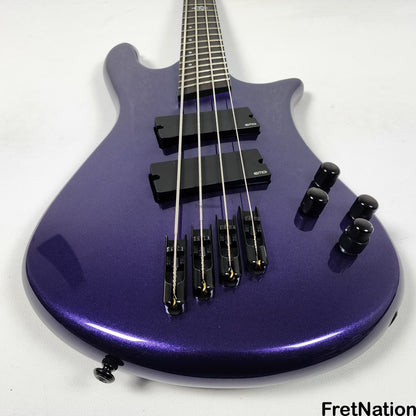Spector Spector NS Dimensions 4-String Multi-Scale Bass - Plum Crazy 8.94lbs W230443 DEMO