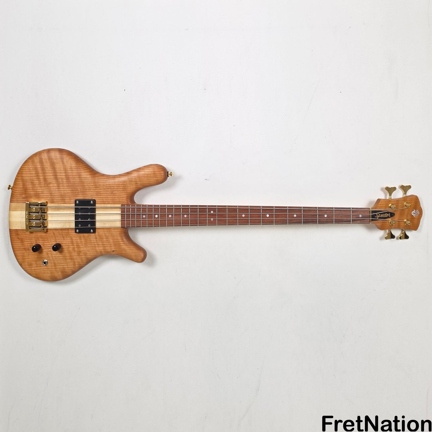 Spector Spector SB-1 Limited 50th Anniversary Reissue 4-String - Curly Cherry 9.26lbs #7 of 50