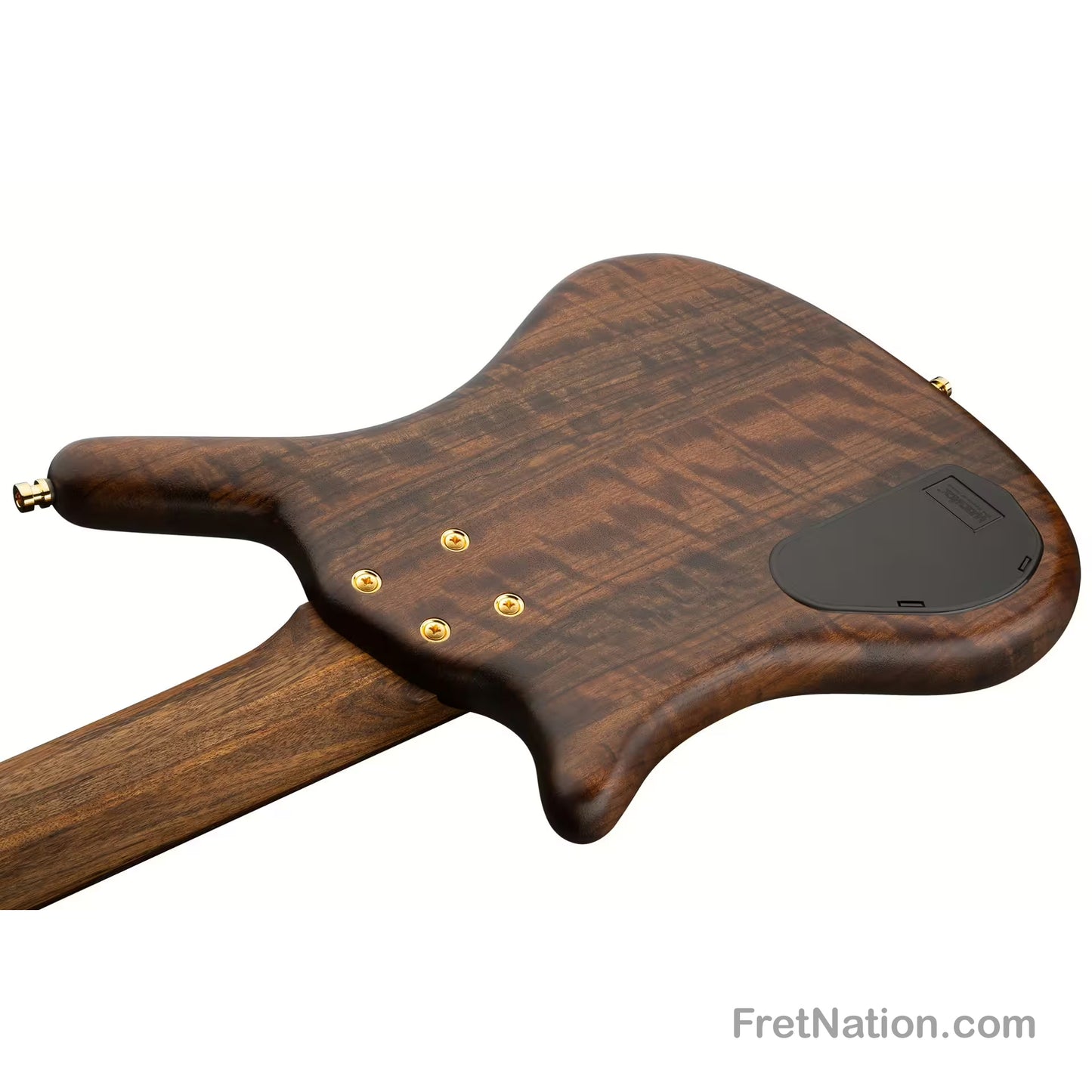 Warwick NOS - Warwick Teambuilt GPS Thumb BO 5-String - Nirvana Black Transparent Satin Gold Hardware - GPS1225 03AAGOVA FR