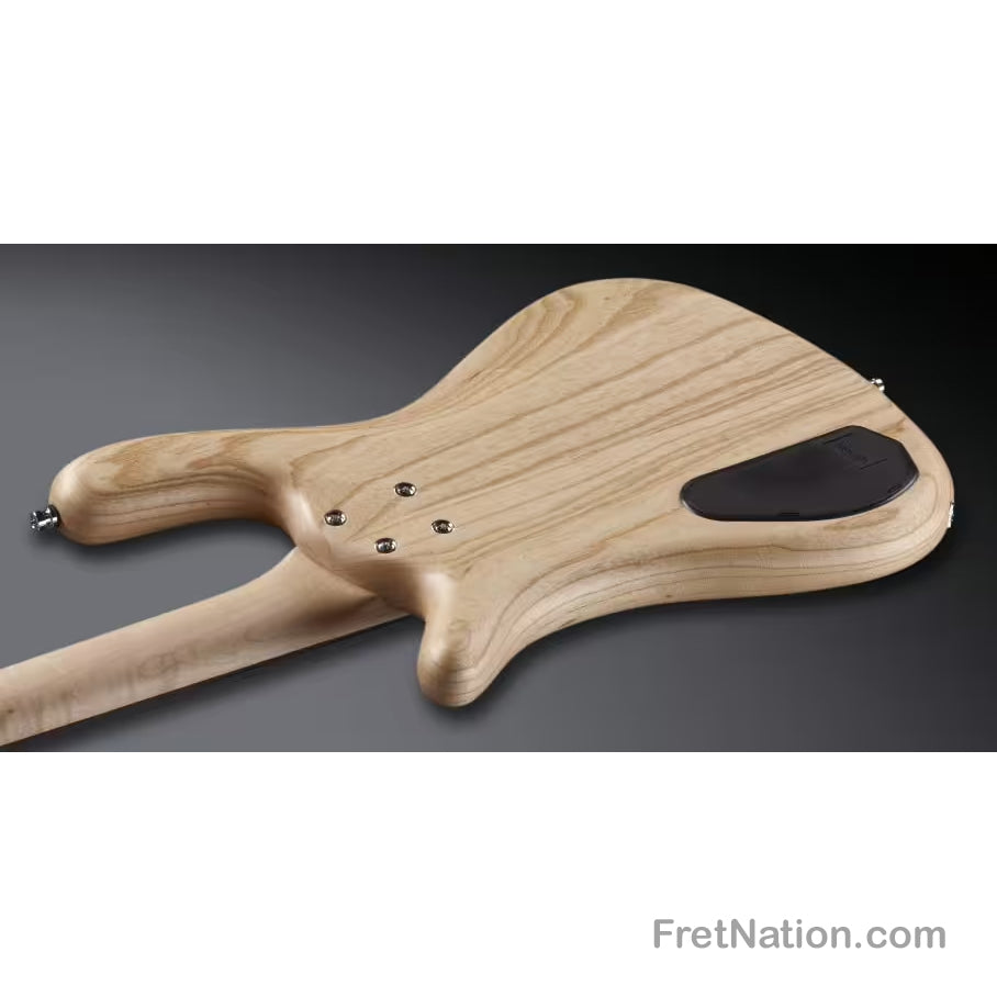 Warwick NOS - Warwick Teambuilt GPS Streamer CV 4-String - Natural Transparent Satin - GPS1214 90PP ASH FR