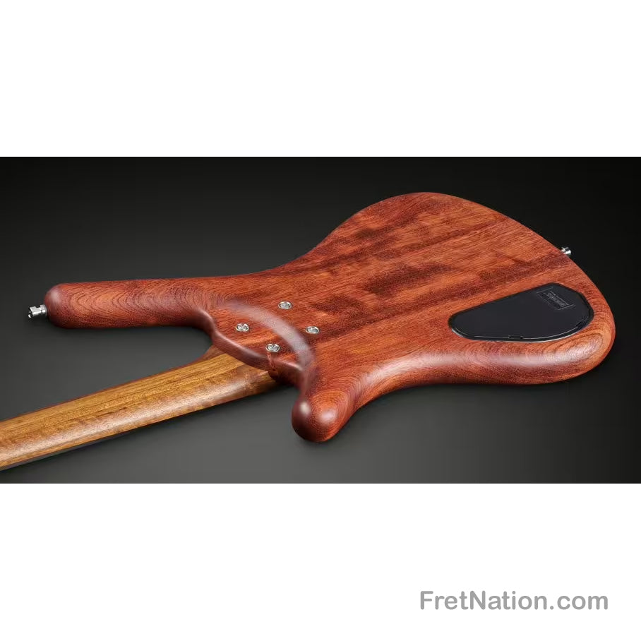 Warwick NOS - Warwick Teambuilt GPS Corvette Standard Active 4-String - Bubinga Fretless - GPS1244 90AA BUB FL