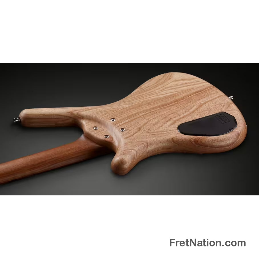 Warwick NOS - Warwick Teambuilt GPS Corvette $$ 5-String - Natural Transparent Satin Fretless - GPS1485 90PA ASH FL