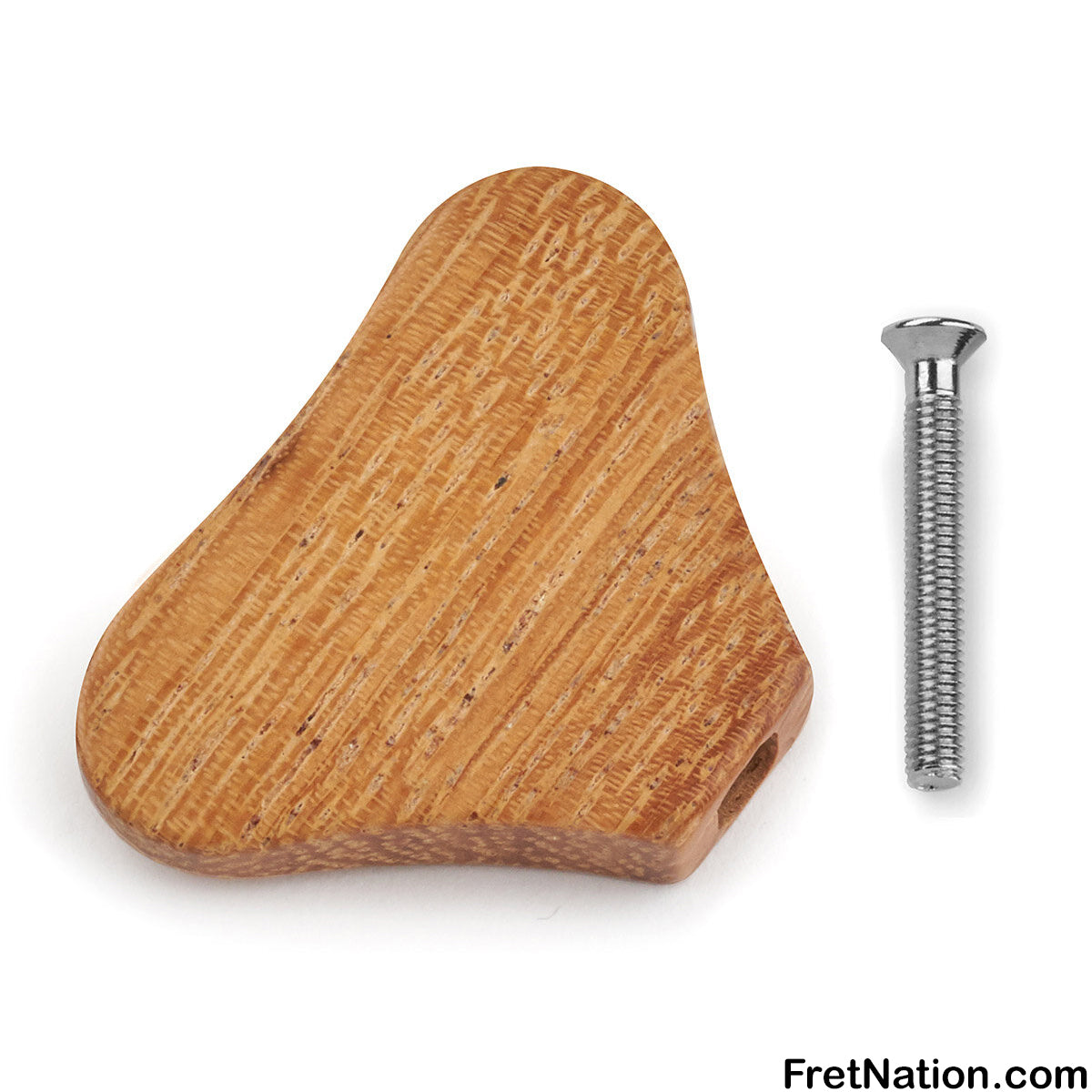 Warwick Warwick Parts - Wooden Peg for Warwick Machine Heads - Afzelia (with Chrome Screw) - SP W 30040 AFZ C
