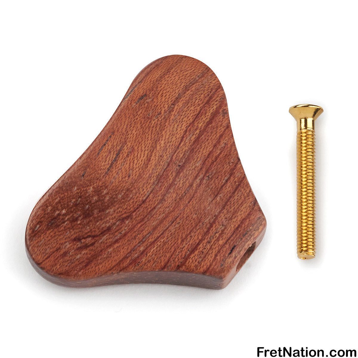 Warwick Warwick Parts - Wooden Peg for Warwick Machine Heads - Bubinga Pommelé (with Gold Screw) - SP W 30040 BPO G