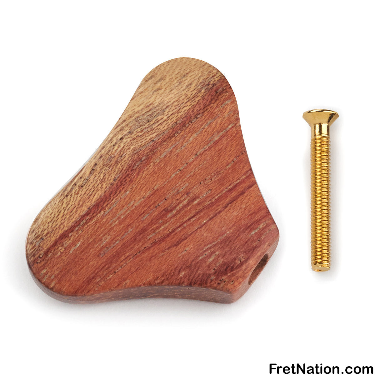 Warwick Warwick Parts - Wooden Peg for Warwick Machine Heads - Swirly Bubinga (with Gold Screw) - SP W 30040 BSW G